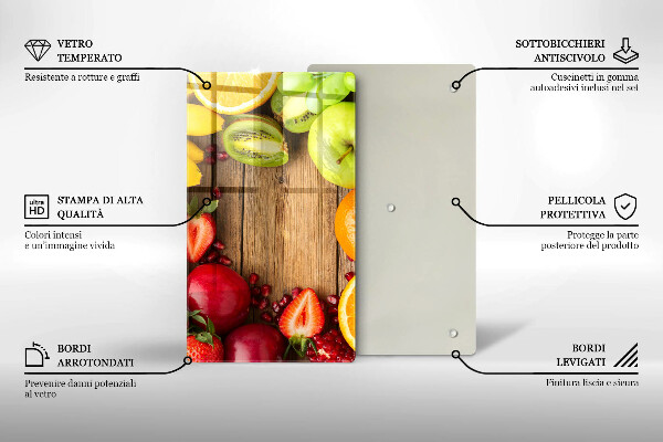 Zaščitna plošča za štedilnik Sveže sadje