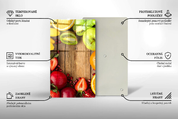 Zaščitna plošča za štedilnik Sveže sadje