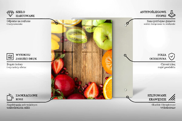Zaščitna plošča za štedilnik Sveže sadje