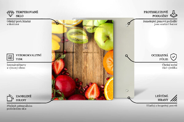 Zaščitna plošča za štedilnik Sveže sadje