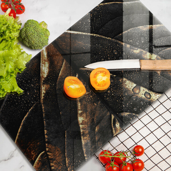 Zaščitna plošča za štedilnik Zlati lističi