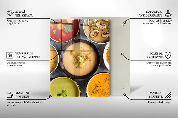 Zaščitna plošča za štedilnik Pisane juhe