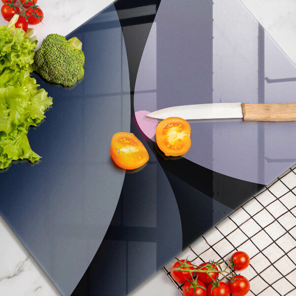 Zaščitna plošča za štedilnik Abstraktne oblike