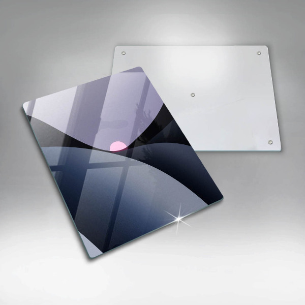 Zaščitna plošča za štedilnik Abstraktne oblike