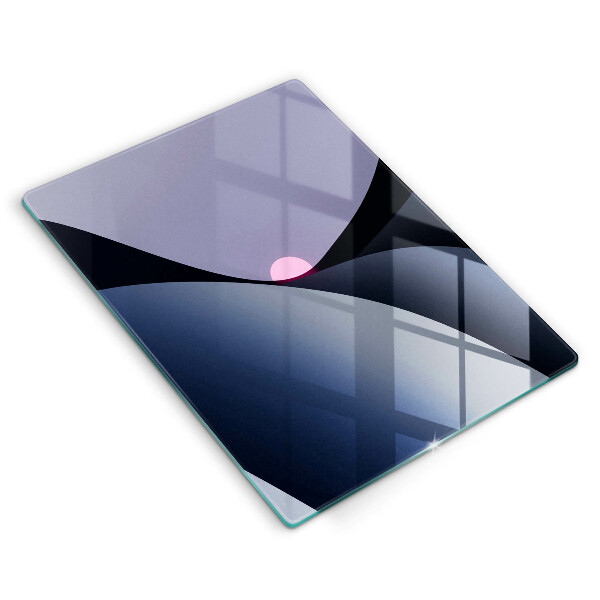 Zaščitna plošča za štedilnik Abstraktne oblike