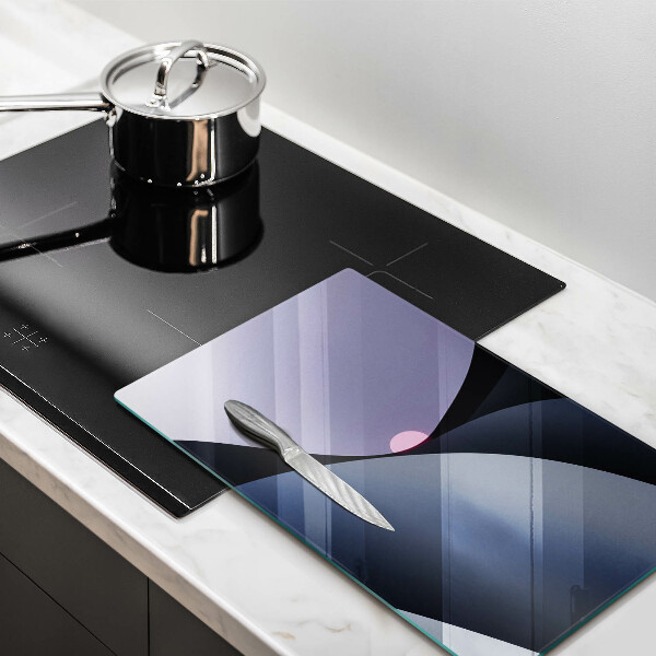 Zaščitna plošča za štedilnik Abstraktne oblike