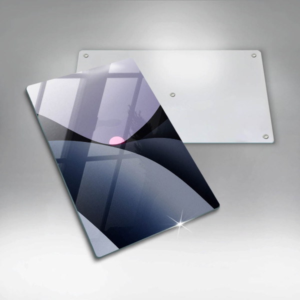 Zaščitna plošča za štedilnik Abstraktne oblike