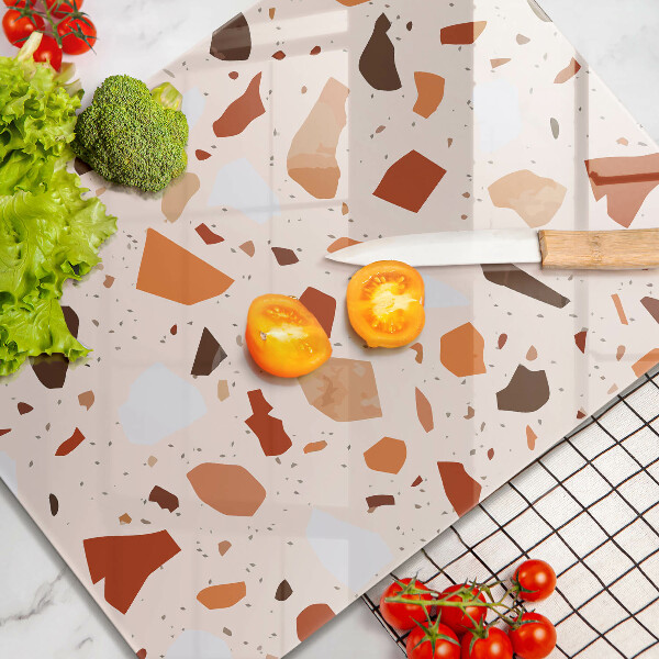 Zaščitna plošča za štedilnik Dekorativna kamenina