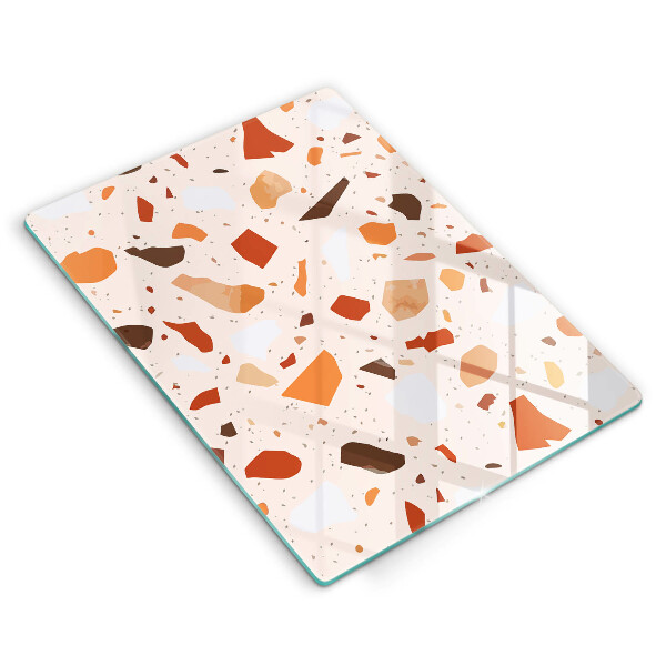 Zaščitna plošča za štedilnik Dekorativna kamenina