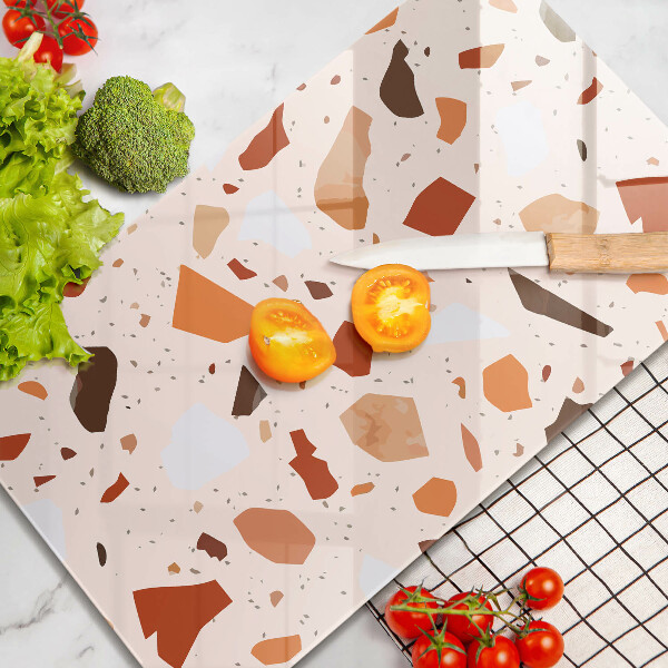 Zaščitna plošča za štedilnik Dekorativna kamenina