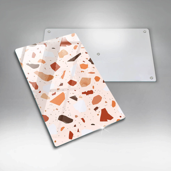 Zaščitna plošča za štedilnik Dekorativna kamenina