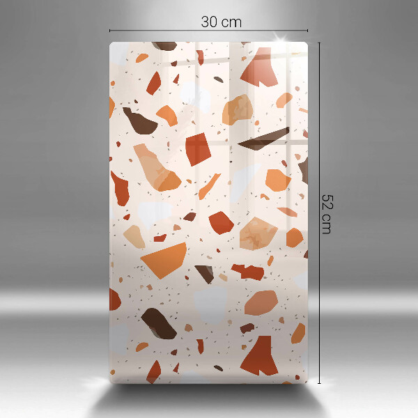 Zaščitna plošča za štedilnik Dekorativna kamenina