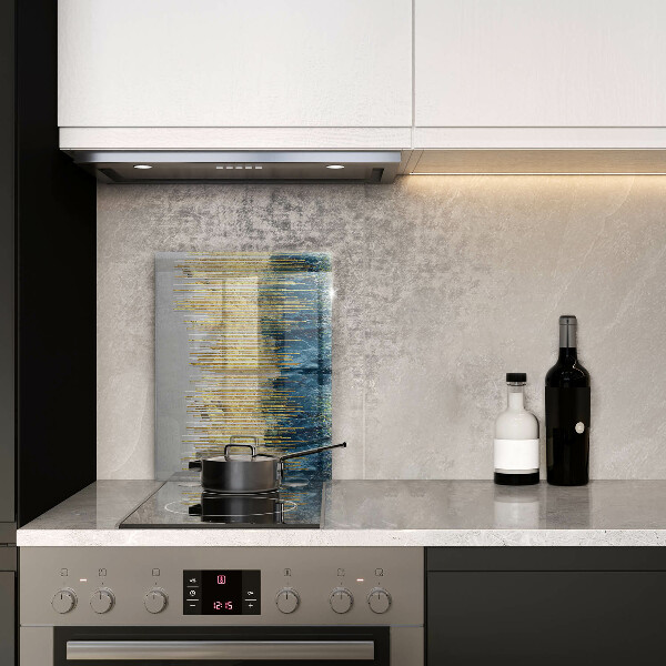 Zaščitna plošča za štedilnik Abstrakcija oblikovalca