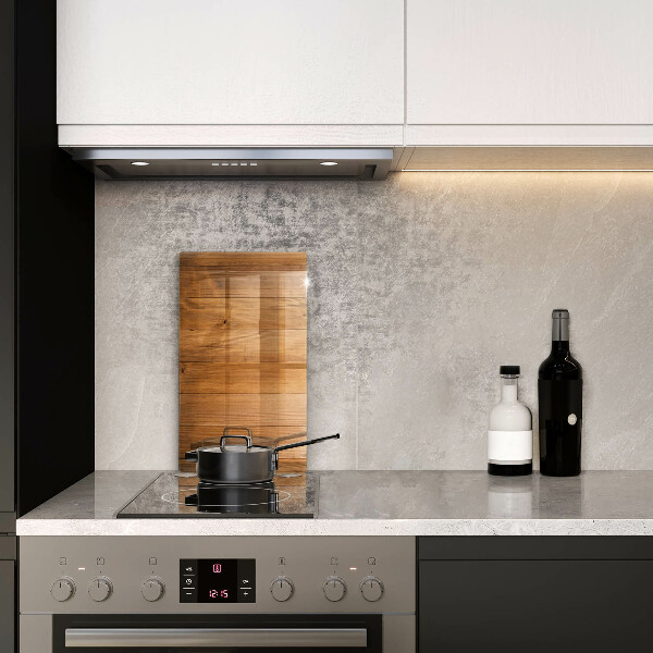 Zaščitna plošča za štedilnik Lesene deske