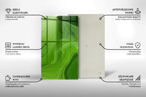 Zaščitna plošča za štedilnik Abstraktna tekstura