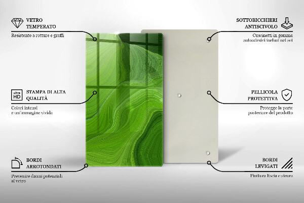Zaščitna plošča za štedilnik Abstraktna tekstura