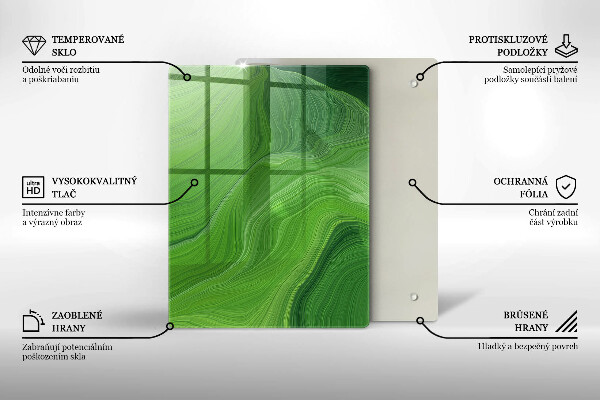 Zaščitna plošča za štedilnik Abstraktna tekstura