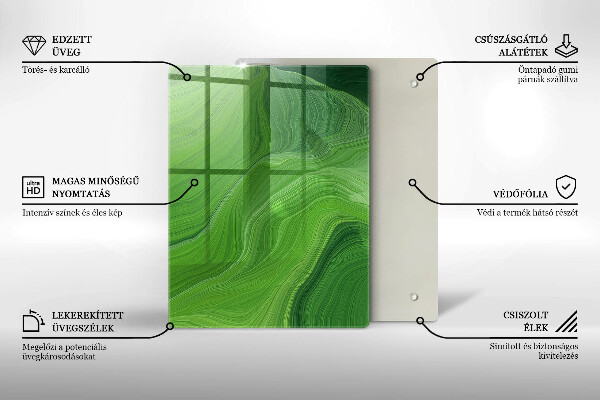 Zaščitna plošča za štedilnik Abstraktna tekstura