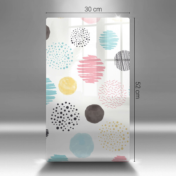 Zaščitna plošča za štedilnik Poslikane oblike