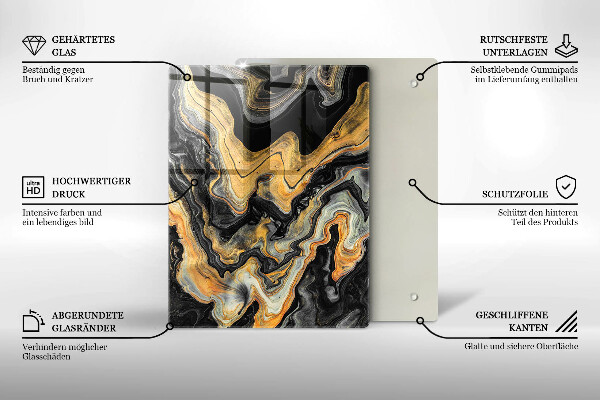 Zaščitna plošča za štedilnik Abstraktna struktura
