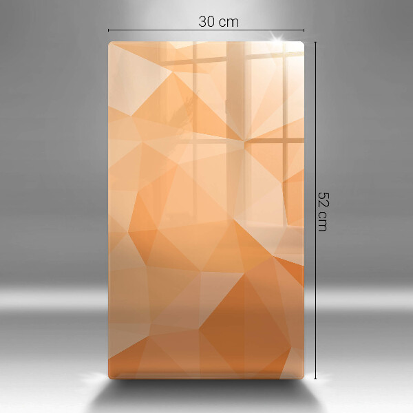 Zaščitna plošča za štedilnik Geometrijsko ozadje