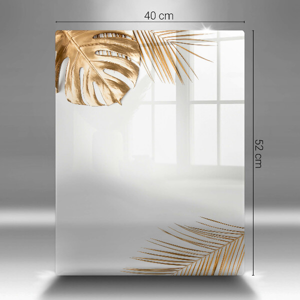 Zaščitna plošča za štedilnik Zlati listi