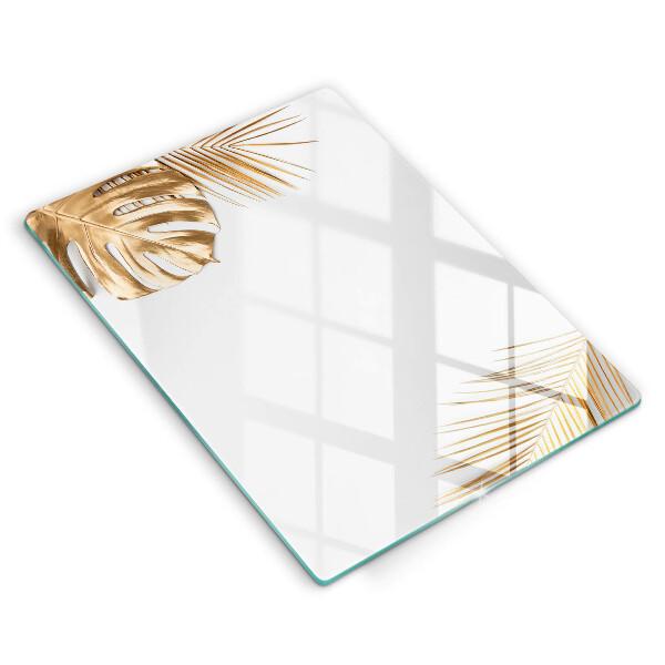 Zaščitna plošča za štedilnik Zlati listi