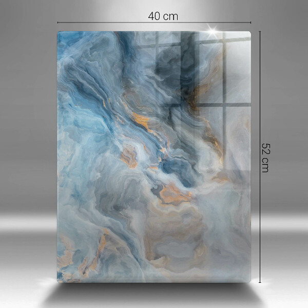 Zaščitna plošča za štedilnik Tekstura marmorja