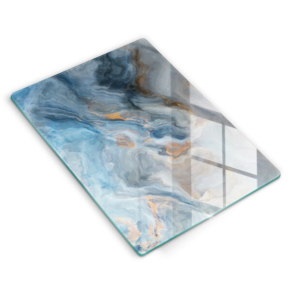 Zaščitna plošča za štedilnik Tekstura marmorja