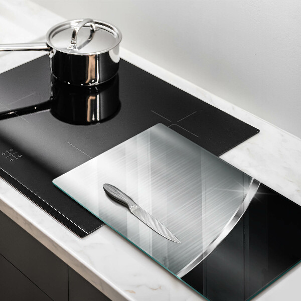 Zaščitna plošča za štedilnik Abstrakcija s kovino