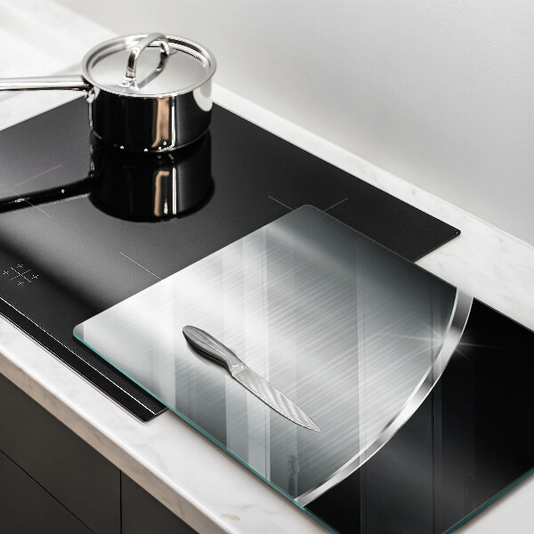 Zaščitna plošča za štedilnik Abstrakcija s kovino