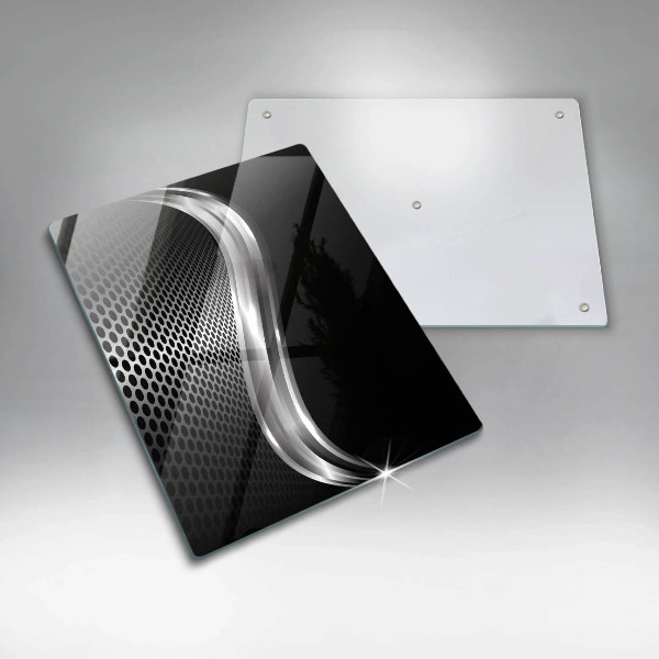 Zaščitna steklena plošča za štedilnik Kovinska konstrukcija