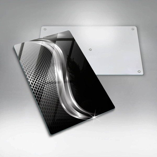 Zaščitna steklena plošča za štedilnik Kovinska konstrukcija