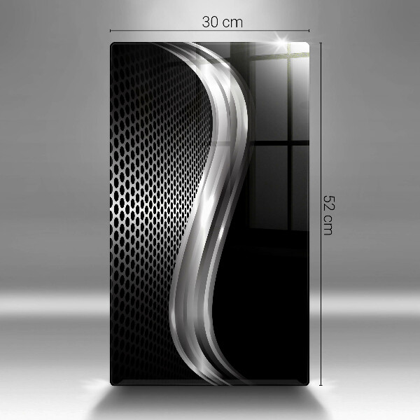 Zaščitna steklena plošča za štedilnik Kovinska konstrukcija