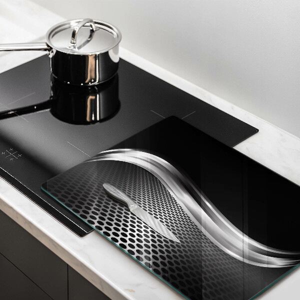 Zaščitna steklena plošča za štedilnik Kovinska konstrukcija