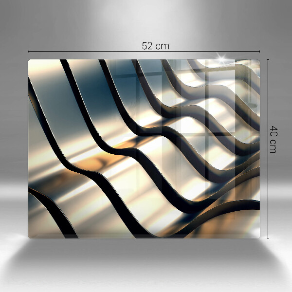 Zaščitna plošča za štedilnik 3D kovinske oblike