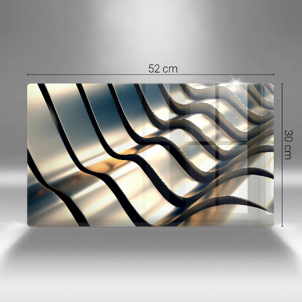 Zaščitna plošča za štedilnik 3D kovinske oblike