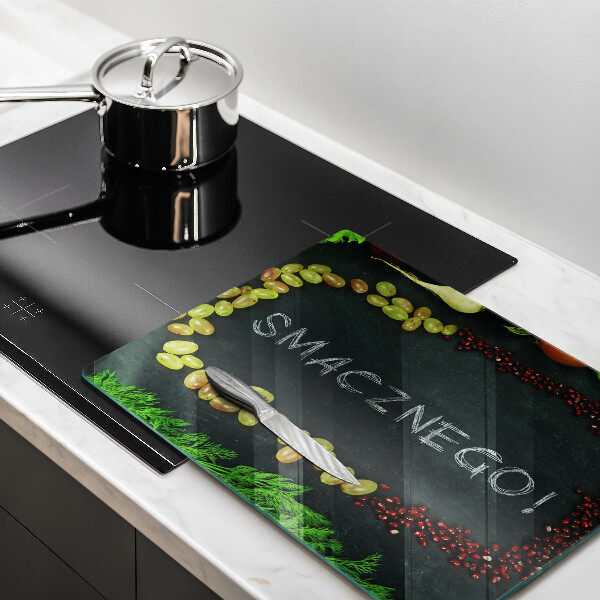 Zaščitna plošča za štedilnik Smacznego!