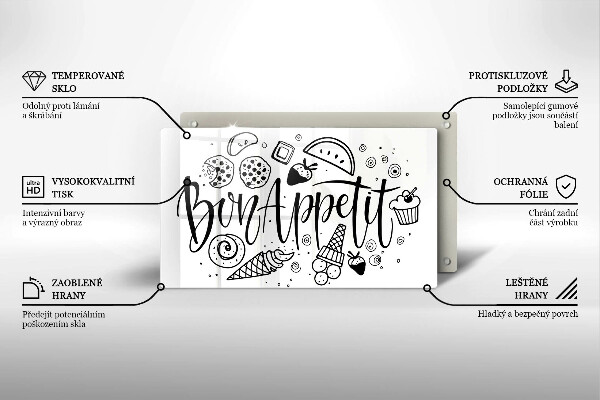 Zaščitna plošča za štedilnik Bon Appetit