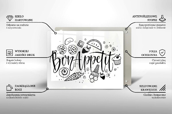 Zaščitna plošča za štedilnik Bon Appetit