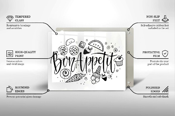 Zaščitna plošča za štedilnik Bon Appetit