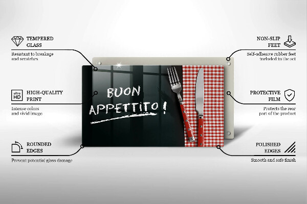 Zaščitna plošča za štedilnik Buon Appetito!