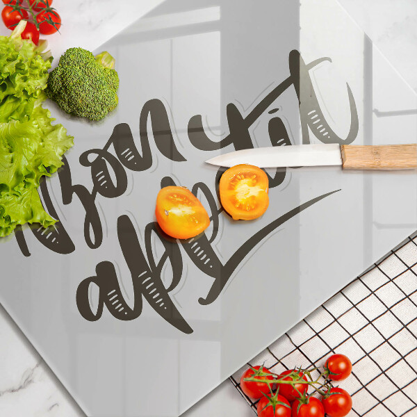 Zaščitna plošča za štedilnik Bon Appetit felirat