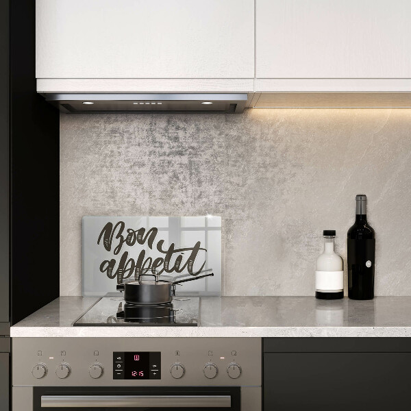 Zaščitna plošča za štedilnik Bon Appetit felirat