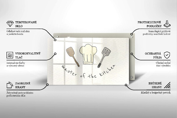 Zaščitna plošča za štedilnik Master of the Kitchen
