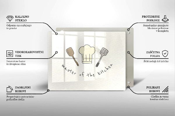 Zaščitna plošča za štedilnik Master of the Kitchen