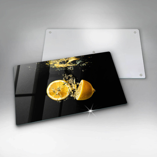 Zaščitna plošča za štedilnik Sočni sadeži limone