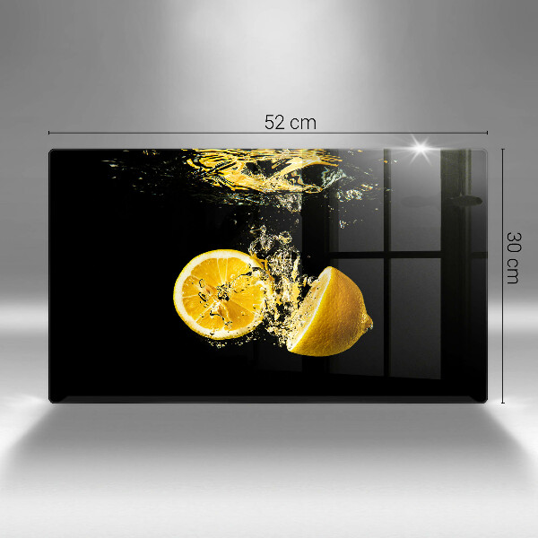 Zaščitna plošča za štedilnik Sočni sadeži limone