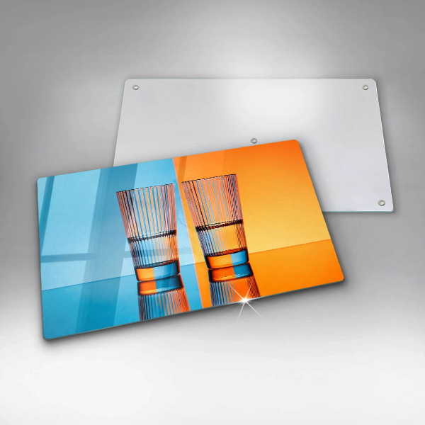 Zaščitna plošča za štedilnik Dva kozarca vode