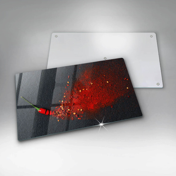 Zaščitna plošča za štedilnik Čili poper